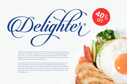 Candlescript Pro, a Script Font by Vast