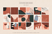 Natura | Modern Graphics Set, a Background Graphic by Studio Fevrier (Thumbnail 2 of 11)