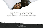 High Resolution Paper Tear Textures, a Texture Graphic by Touch and Form (Thumbnail 1 of 7)