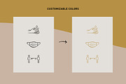 Hand-Drawn Covid-19 Prevention Icons, an Icon by Space Between (Thumbnail 3 of 6)