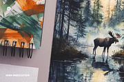 Watercolor Paper Mockup Layout, a Product Mockup by Custom Scene (Thumbnail 3 of 10)