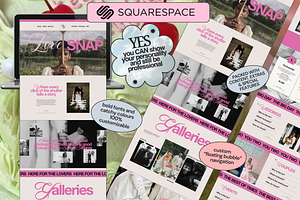 Squarespace Photography Website
