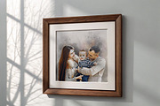 Costume Family Watercolor Art, an Action Add-On by MRI STUDIO (Thumbnail 5 of 27)