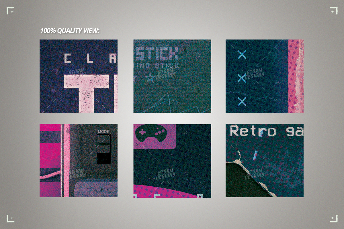 Vaporwave Game Flyer Retro Arcade, a Flyer Template by Storm Pixels (Photo 4 of 4)