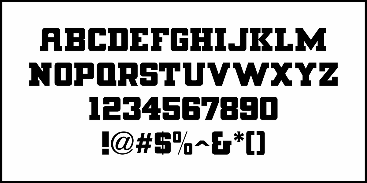 Lawbreaker JNL, a Slab Serif Font by Jeff Levine Fonts (Photo 3 of 5)