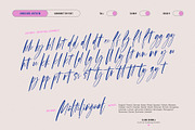 Unbound Anthem handwritten font, a Handwritten Font by Minna Kaario (Thumbnail 12 of 14)