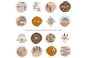 64 Watercolor Instagram Highlight, an Illustration by beatriceviyiwi (Thumbnail 5 of 5)