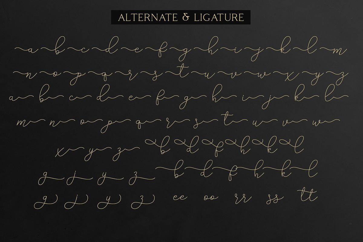 Adelya - Elegant Signature Font, a Script Font by Craft Supply Co. (Photo 10 of 12)