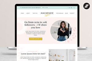 Showit Website Template Coaches, VA