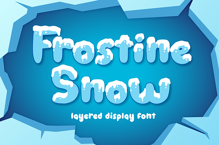 Frostine Snow - Christmas Font, a Font by Attype