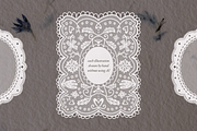 Romantic Paper Doilies & Frames, a Seasonal Illustration by Aesthetic Vault (Thumbnail 7 of 8)