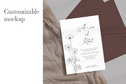 Customizable Card Mockup 5x7 8e b32, an Advertising Mockup by PawMockups 2 (Thumbnail 3 of 12)