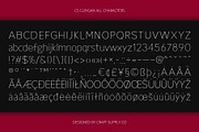 CS Clingan – Contemporary Font, a Sans Serif Font by Craft Supply Co. (Thumbnail 8 of 8)