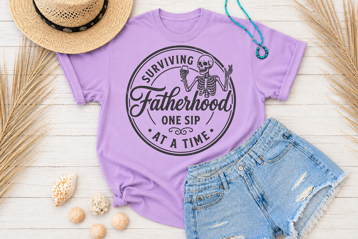 Funny Wine Dad SVG, a Seasonal Illustration by Rose Art (Photo 10 of 14)