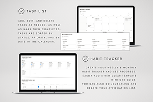 Productivity Tracker Notion Template