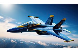 aircraft navy jet ai generated, a Technology Photo by pikepicture