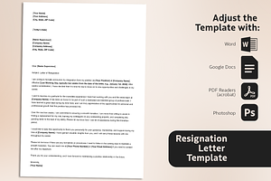 Resignation Letter Template