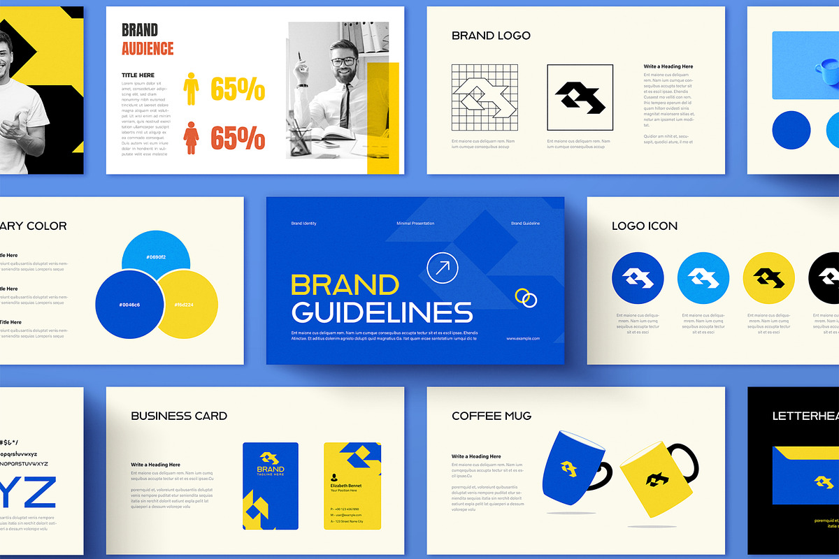Brand Guideline Presentation, a Presentation Template by ContestDesign (Photo 1 of 4)