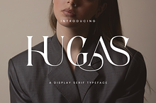 Hugas - Display Serif Font