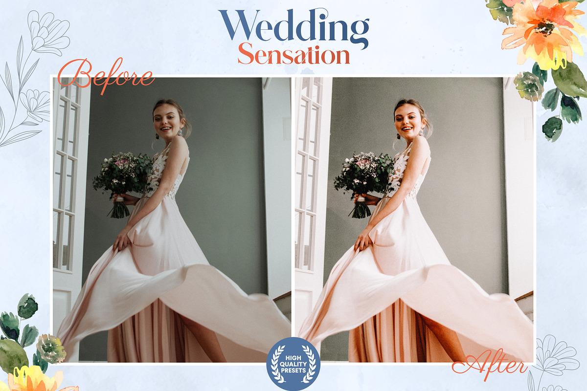 10 Bright Wedding Lightroom Presets, an Action Add-On by Design & Presets Pro (Photo 6 of 7)