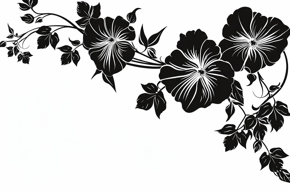 Floral Border & Frame Laser Cut Bund, an Object Graphic by hafijul (Photo 11 of 11)