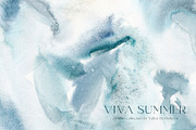 Ocean watercolor summer background, a Texture Graphic by Yuliya Derbisheva (Thumbnail 9 of 18)