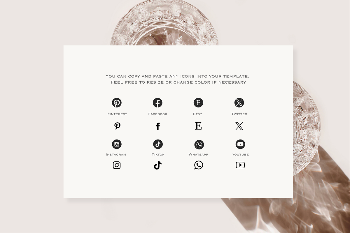 Modern Thank You Card Canva Template, a Card Template by LePosey Studio (Photo 5 of 6)