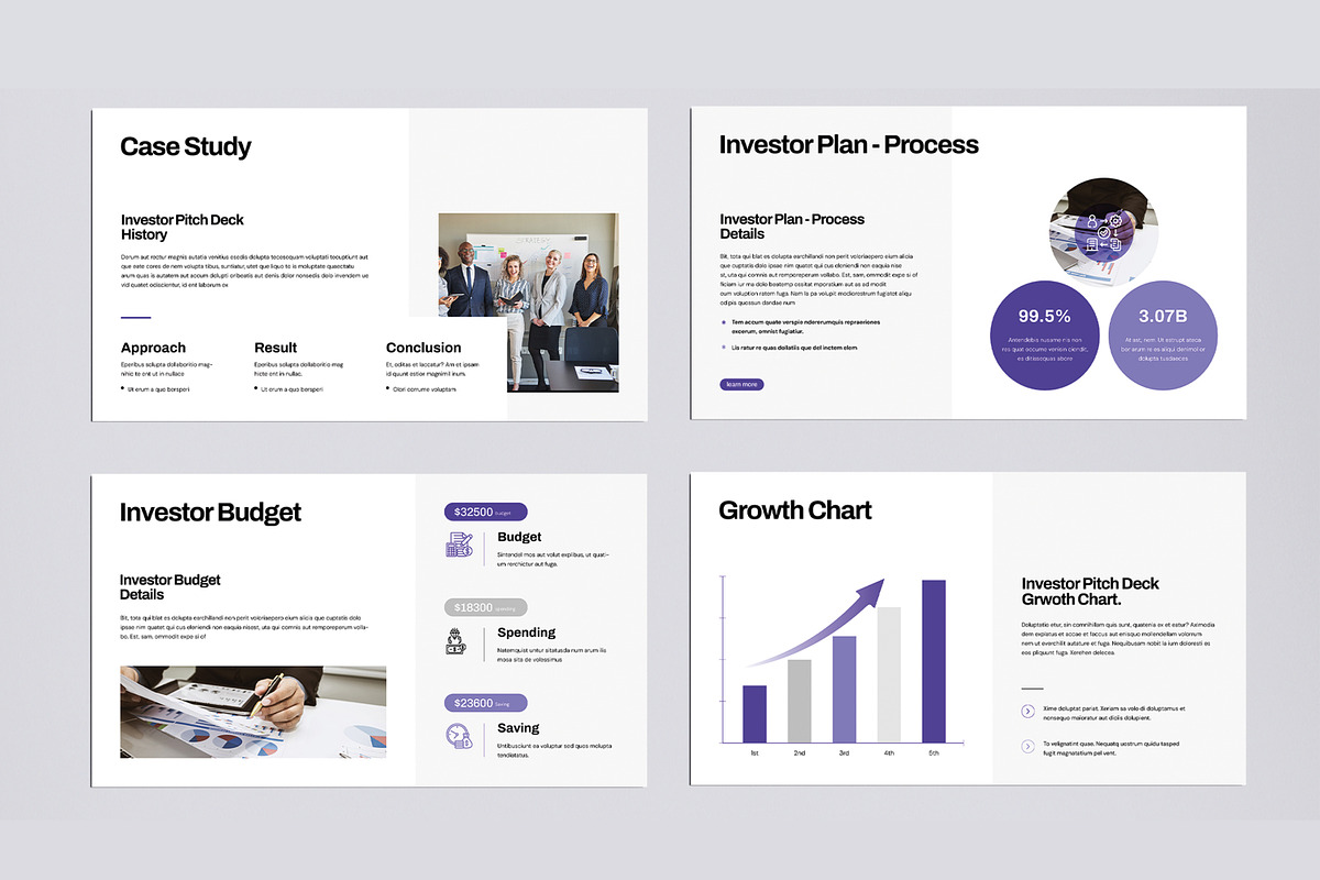 Investor Pitch Deck Presentation, a Presentation Template by MightyDesign (Photo 4 of 8)