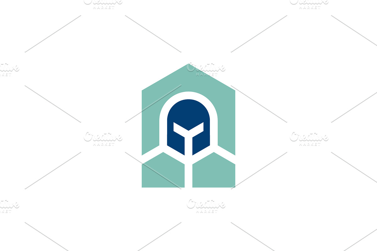 elegant warrior spartan house logo, a Branding & Logo Template by Rasagama Studio