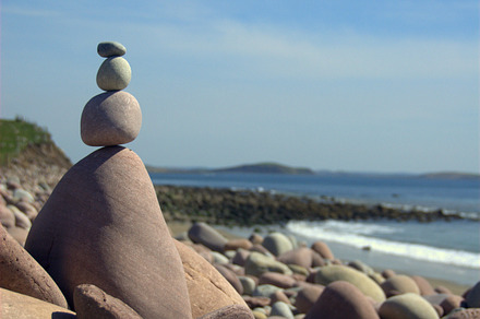 Balance featuring balance, stones, and pebbles