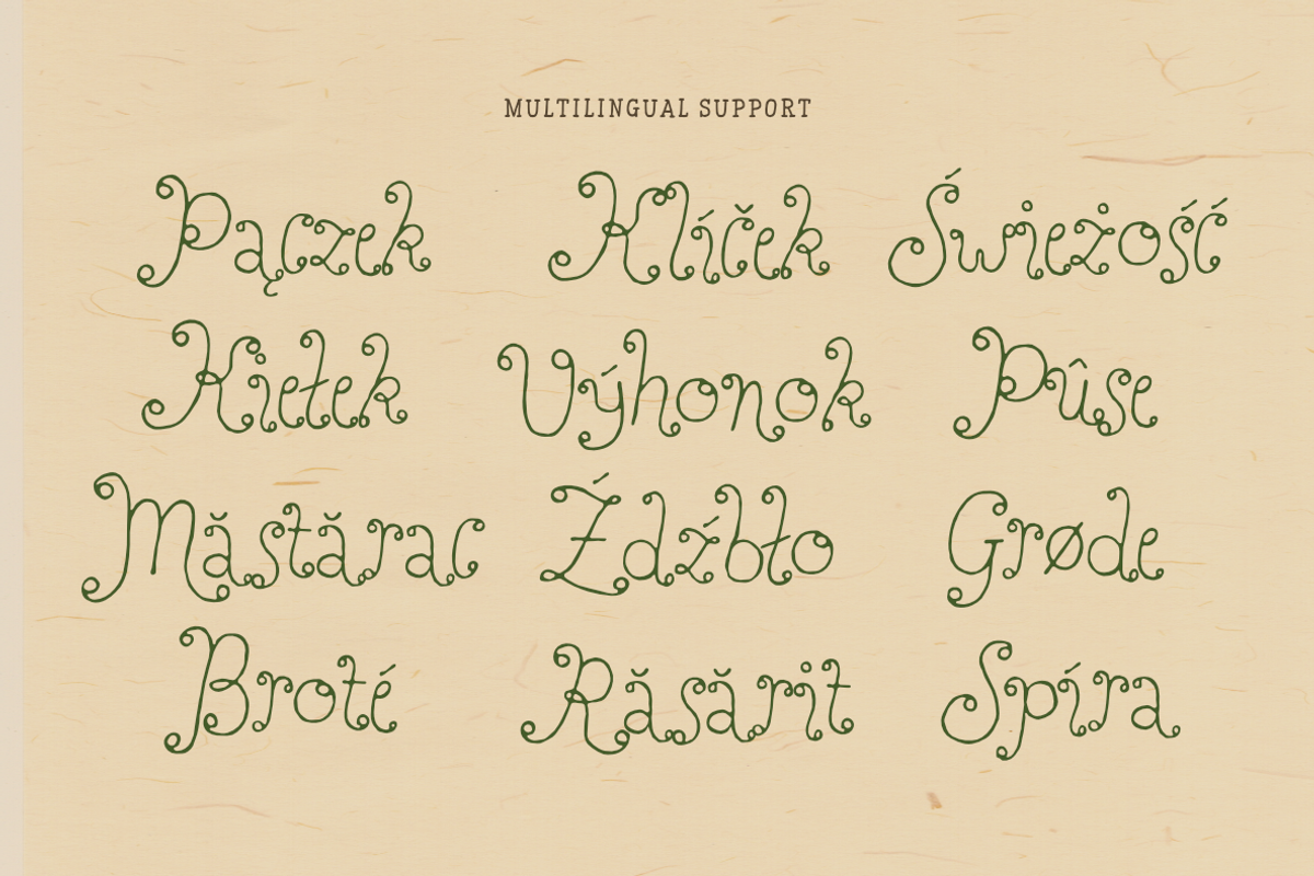 Perfect Sprouts | Whimsical Font, a Handwritten Font by type peace (Photo 11 of 20)