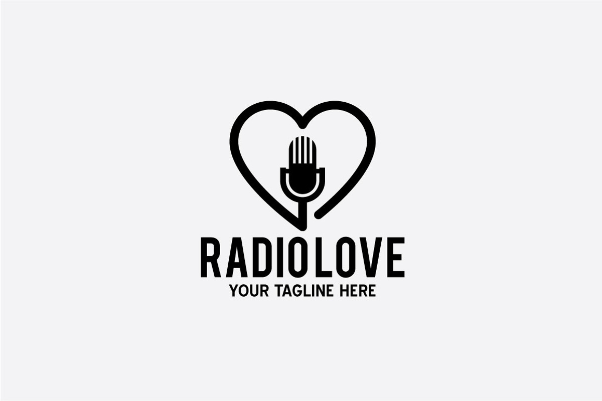 RADIO LOVE, a Branding & Logo Template by shazi (Photo 4 of 4)