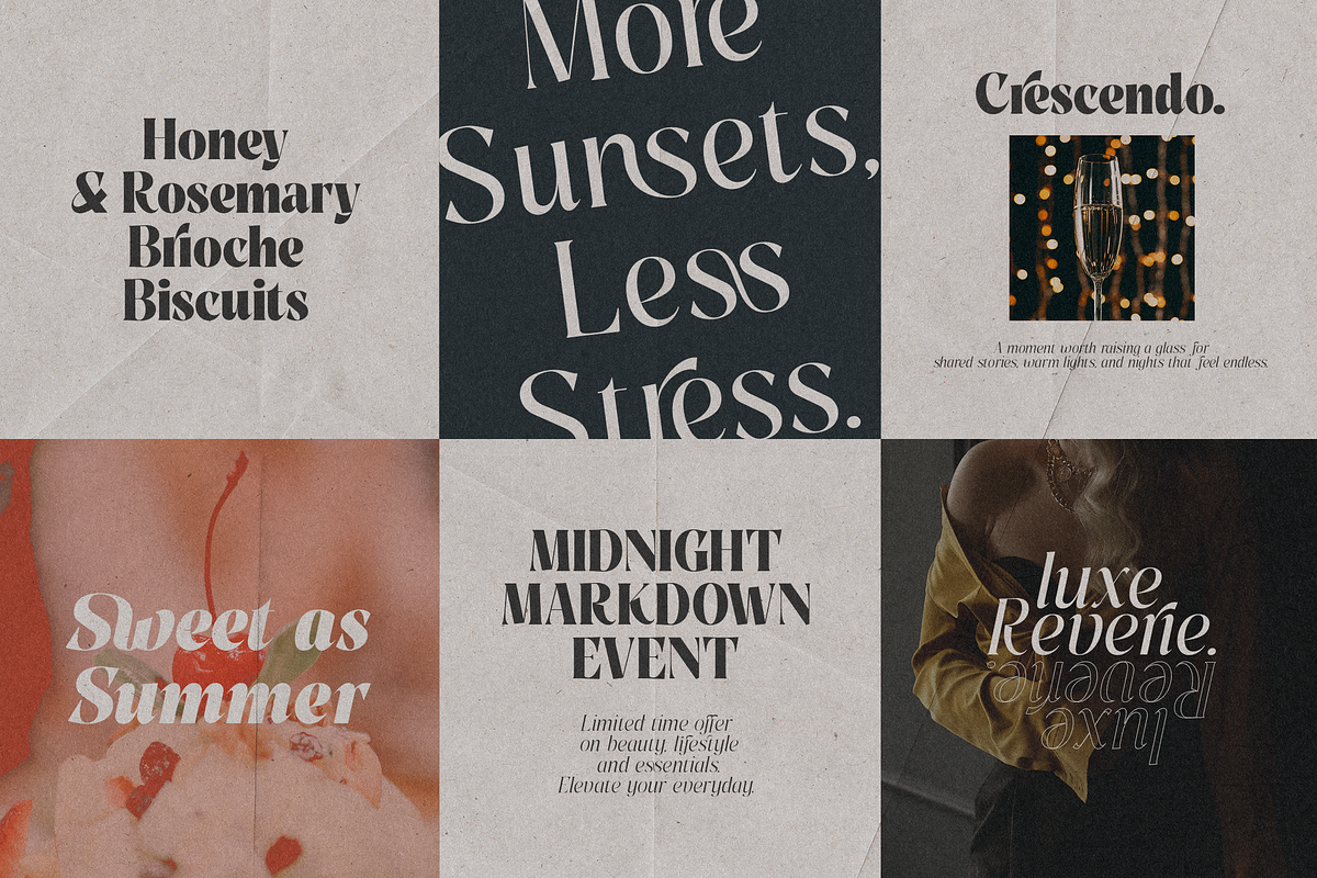 Pure Motif - An Elevated Serif Font, a Serif Font by VP Fonts (Photo 13 of 27)