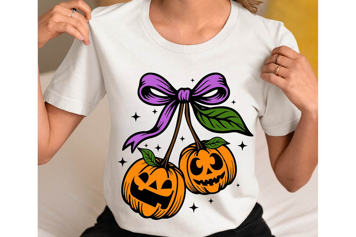 Fall Pumpkin Cherries Png Halloween, an Object Graphic by Digi_Design_World (Photo 2 of 6)