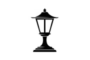 Vintage Street Lantern Silhouette Bu, an Illustration by hafijul (Thumbnail 32 of 51)