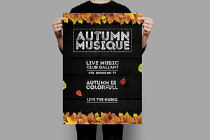 Autumn Musique Flyer