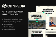 CityPedia - Community HTML Template, a HTML Template by TNCFlow (Thumbnail 1 of 5)