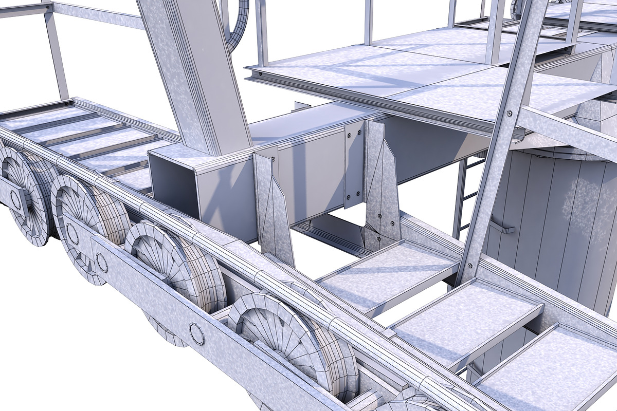 Ski Lift Cableway Car, a Cars & Vehicle 3D Model by 3D Models by Obshansky (Photo 21 of 26)