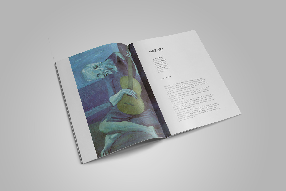 Art Portfolio, a Magazine Template by Bookrak Graphic Design (Photo 8 of 20)