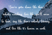 Airy | Script Font, a Script Font by Scratchones (Thumbnail 7 of 8)
