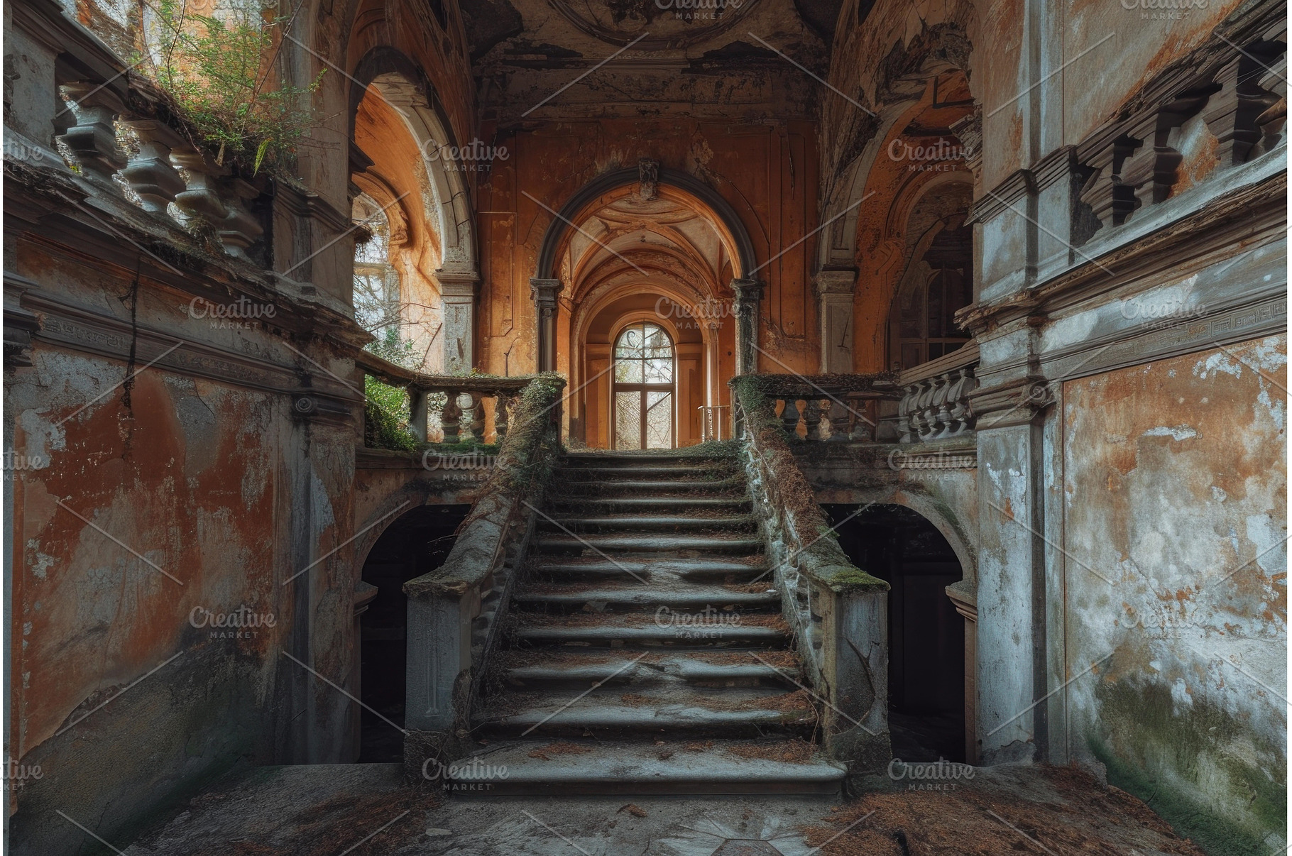 Abandoned castle. Generate Ai, an Architecture Photo by Ylivdesign