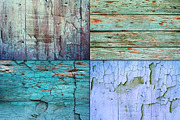 White Blue Painted Wood Texture, a Texture Graphic by Area (Thumbnail 3 of 4)