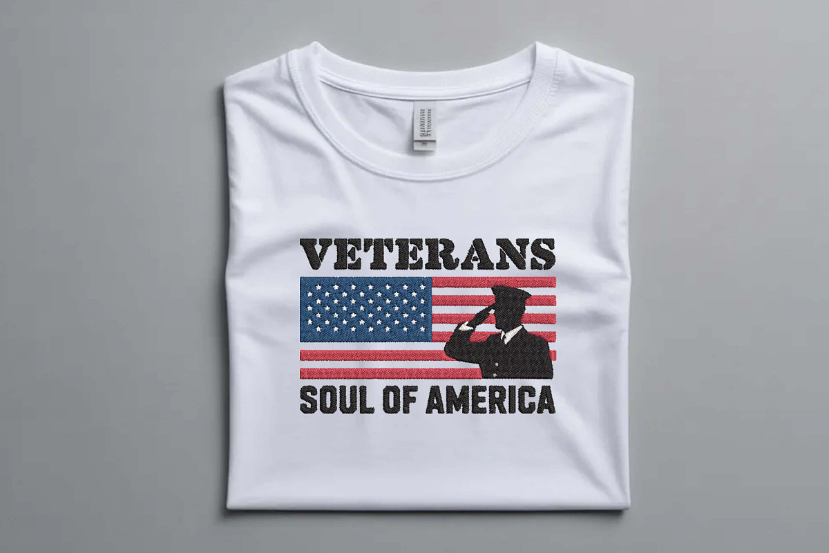 Veterans Soul of America Embroidery, an Illustration by Purpose Ekbal (Photo 2 of 3)