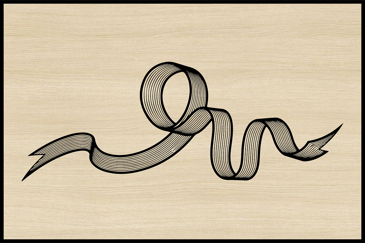 50 Flourish Silhouette Clipart Set, an Illustration by yasushie (Photo 3 of 4)