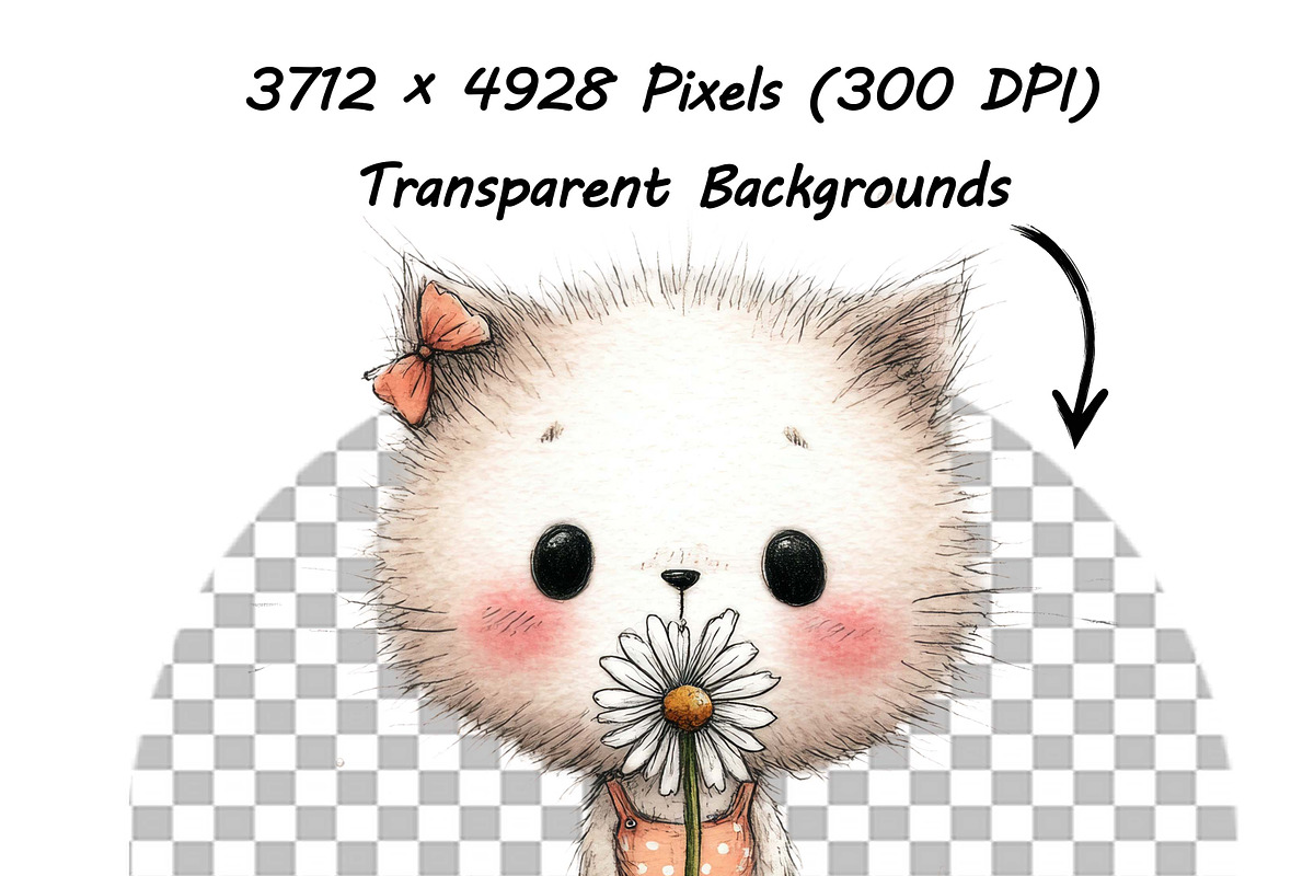Whimsical Doodle Valentine Animals, an Illustration by one-touch (Photo 16 of 19)