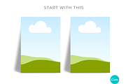 A5 Flyer Mockup for Canva, an Advertising Mockup by Mockup Scene (Thumbnail 22 of 25)