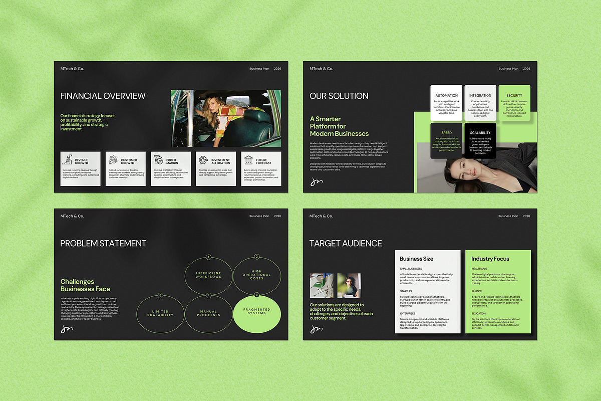 Future Business Plan Presentation, a Presentation Template by evgenystudio (Photo 3 of 7)