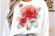 Whimsical spring flowers clipart, an Illustration by SinaCreation (Thumbnail 8 of 11)