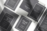 Art Deco Wedding Suite, an Invitation Template by cafelab_store (Thumbnail 2 of 5)