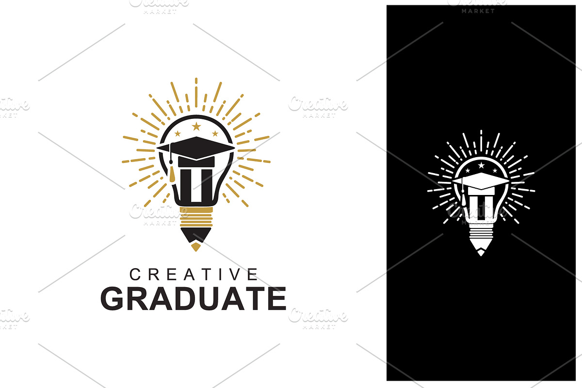 Graduate University Logo, a Branding & Logo Template by Atlantis X Nurman Arbai (Photo 2 of 2)